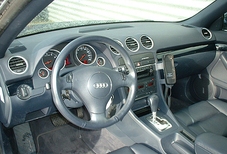 audi wood leather steering wheel